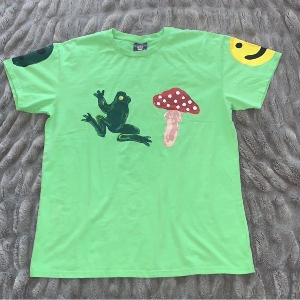 New Coney Island Picnic Doodle Oversized Tee L - Picture 3 of 9